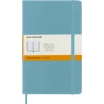 Блокнот Moleskine CLASSIC SOFT QP616B35 Large 130х210мм 192стр. линейка мягкая обложка голубой
