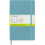 Блокнот Moleskine CLASSIC SOFT QP618B35 Large 130х210мм 192стр. нелинованный мягкая обложка голубой