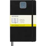 Блокнот Moleskine CLASSIC EXPENDED QP061EXP Large 130х210мм 400стр. клетка твердая обложка черный
