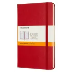 Блокнот Moleskine CLASSIC QP050F2 Medium 115x180мм 208стр. линейка твердая обложка красный