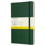 Блокнот Moleskine CLASSIC QP061K15 Large 130х210мм 240стр. клетка твердая обложка зеленый
