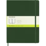 Блокнот Moleskine CLASSIC QP092K15 XLarge 190х250мм 192стр. нелинованный твердая обложка зеленый