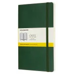 Блокнот Moleskine CLASSIC SOFT QP617K15 Large 130х210мм 192стр. клетка мягкая обложка зеленый