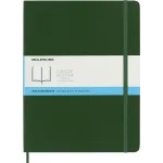 Блокнот Moleskine CLASSIC SOFT QP624K15 XLarge 190х250мм 192стр. пунктир мягкая обложка зеленый