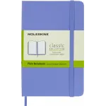 Блокнот Moleskine CLASSIC QP012B42 Pocket 90x140мм 192стр. нелинованный твердая обложка голубая гортензия