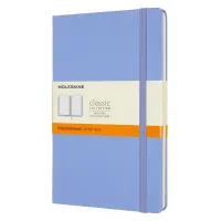 Блокнот Moleskine CLASSIC QP060B42 Large 130х210мм 240стр. линейка твердая обложка голубая гортензия
