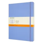 Блокнот Moleskine CLASSIC QP090B42 XLarge 190х250мм 192стр. линейка твердая обложка голубая гортензия