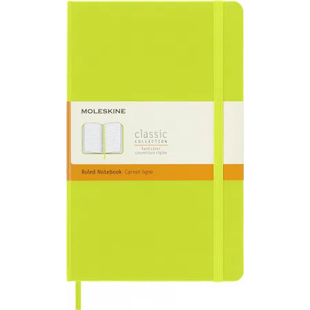 Блокнот Moleskine CLASSIC QP060C2 Large 130х210мм 240стр. линейка твердая обложка лайм
