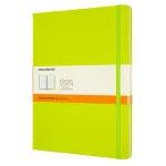 Блокнот Moleskine CLASSIC QP090C2 XLarge 190х250мм 192стр. линейка твердая обложка лайм