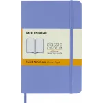 Блокнот Moleskine CLASSIC SOFT QP611B42 Pocket 90x140мм 192стр. линейка мягкая обложка голубая гортензия
