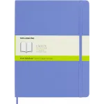 Блокнот Moleskine CLASSIC SOFT QP623B42 XLarge 190х250мм 192стр. нелинованный мягкая обложка голубая гортензия