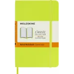 Блокнот Moleskine CLASSIC SOFT QP611C2 Pocket 90x140мм 192стр. линейка мягкая обложка лайм