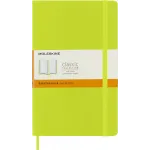 Блокнот Moleskine CLASSIC SOFT QP616C2 Large 130х210мм 192стр. линейка мягкая обложка лайм