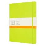 Блокнот Moleskine CLASSIC SOFT QP621C2 XLarge 190х250мм 192стр. линейка мягкая обложка лайм
