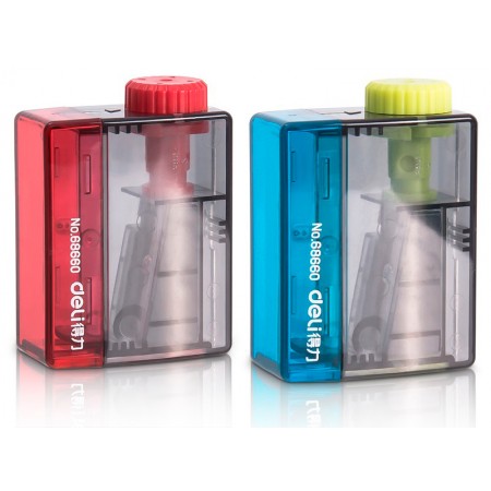 Точилка для карандашей ручная Deli 68660 1 отверстие пластик ассорти (упак.:12шт) Точилка для карандашей ручная Deli 68660 1 отверстие пластик ассорти (упак.:12шт)