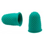 Напалечник для бумаг Silwerhof 672203-10 d=18мм h=29мм зеленый резина (упак.:10шт) Напалечник для бумаг Silwerhof 672203-10 d=18мм h=29мм зеленый резина (упак.:10шт)