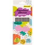 Карандаши цв. Silwerhof кругл. серебристый 12цв. коробка для худ/граф.раб. Карандаши цв. Silwerhof кругл. серебристый 12цв. коробка для худ/граф.раб.