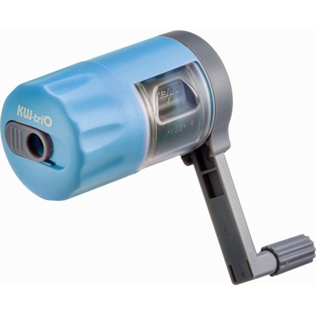 Точилка для карандашей механическая Kw-Trio 03420BLUE 1 отверстие металл/пластик голубой пл.бокс Точилка для карандашей механическая Kw-Trio 03420BLUE 1 отверстие металл/пластик голубой пл.бокс