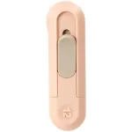 Нож канцелярский Deli ENS065-PK шир.лез.12мм пластик розовый