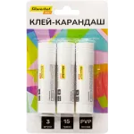 Клей-карандаш Silwerhof Daily 15гр ПВП блистер (упак.:3шт)