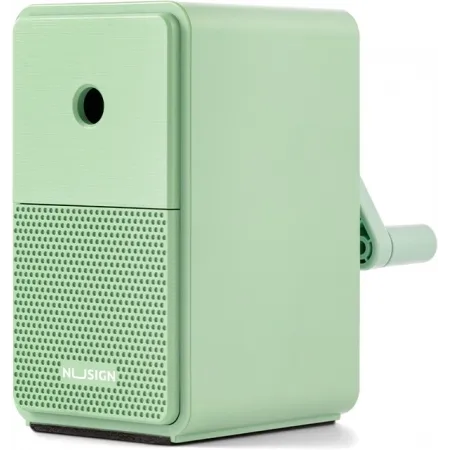 Точилка для карандашей механическая Deli NS077-S-GREEN Nusign 1 отверстие пластик зеленый Точилка для карандашей механическая Deli NS077-S-GREEN Nusign 1 отверстие пластик зеленый