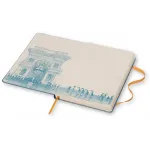 Блокнот Moleskine LIMITED EDITION I AM MILAN LEQP060IAMI Large 130х210мм 240стр. слоновая кость страницы линейка твердая обложка белый