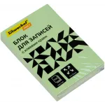Блок самоклеящийся бумажный Silwerhof Daily 51x76мм 100лист. 75г/м2 пастель зеленый