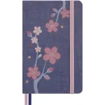 Блокнот Moleskine LIMITED EDITION SAKURA LESU08MM710 Pocket 90x140мм обложка текстиль 160стр. линейка синий 2025