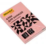 Блок самоклеящийся бумажный Silwerhof Daily 51x76мм 100лист. 75г/м2 пастель розовый Блок самоклеящийся бумажный Silwerhof Daily 51x76мм 100лист. 75г/м2 пастель розовый