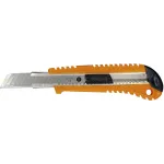 Нож канцелярский Silwerhof Daily шир.лез.18мм фиксатор усиленный пластик ассорти блистер