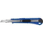 Нож канцелярский Silwerhof Daily шир.лез.9мм фиксатор усиленный пластик ассорти блистер