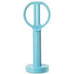 Ножницы Deli ENS051 BLUE Nusign офисные 180мм ручки пластиковые титановое покрытие сталь голубой