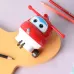 Точилка для карандашей механическая Deli EH517 Super Wings 1 отверстие пластик красный коробка (упак.:1шт)