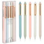 Набор ручек гелев. Deli NS572 черн. черн. (5шт) линия 0.5мм