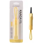 Нож канцелярский для резки Deli NS066 Nusign выдвижное лезвие фиксатор желтый