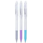 Набор ручек гелев. Deli EG161-3AS ассор. черн. стират.