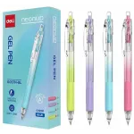 Ручка гелев. Deli EG057N-BL ассорти син. черн.