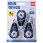 Лента коррект. для ленты корректирующей Deli V965 блистер (упак.:3шт)