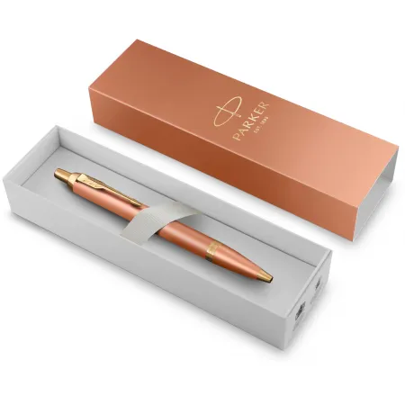Ручка шариков. Parker IM Writing Rituals K331 (2203902) Orange GT оранжевый M син. черн. подар.кор.