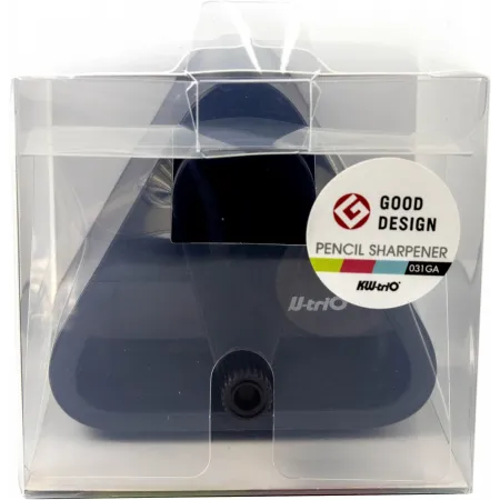 Точилка для карандашей механическая Kw-Trio 031GA-BLK 1 отверстие пластик черный Точилка для карандашей механическая Kw-Trio 031GA-BLK 1 отверстие пластик черный