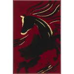 Блокнот Moleskine LIMITED EDITION ГОД ЛОШАДИ LECNYHRSQP060BBOX 130х210мм обложка текстиль 176стр. линейка подар.кор. бордовый