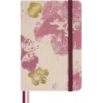 Блокнот Moleskine LIMITED EDITION SAKURA LESU09MM710 Pocket 90x140мм обложка текстиль 176стр. линейка твердая обложка розовый 2026