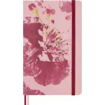 Блокнот Moleskine LIMITED EDITION САКУРА LESU09QP062 Large 130х210мм обложка текстиль 176стр. нелинованный твердая обложка розовый 2026
