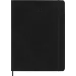 Еженедельник Moleskine CLASSIC SOFT WKNT XL 190х250мм 144стр. мягкая обложка черный