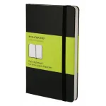 Блокнот Moleskine CLASSIC QP012 Pocket 90x140мм 192стр. нелинованный твердая обложка черный