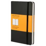 Блокнот Moleskine CLASSIC QP060 Large 130х210мм 240стр. линейка твердая обложка черный