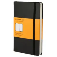 Блокнот Moleskine CLASSIC QP060 Large 130х210мм 240стр. линейка твердая обложка черный