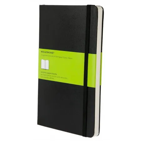 Блокнот Moleskine CLASSIC QP062 Large 130х210мм 240стр. нелинованный твердая обложка черный