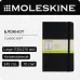 Блокнот Moleskine CLASSIC QP062 Large 130х210мм 240стр. нелинованный твердая обложка черный