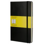 Блокнот Moleskine CLASSIC QP061 Large 130х210мм 240стр. клетка твердая обложка черный